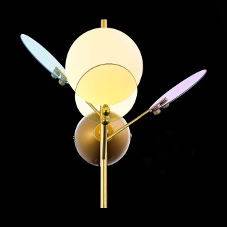 SLE2502-201-01 Бра Золотистый/Разноцветный G9 1*5W VOLA-foto4