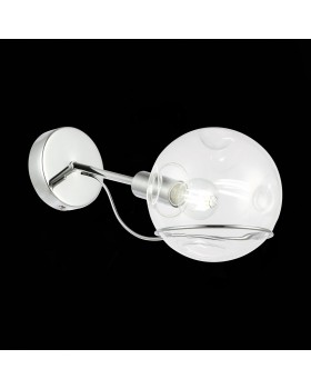 SLE102501-01 Бра Хром/Прозрачный E14 1*40W BACA-foto3