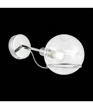 SLE102501-01 Бра Хром/Прозрачный E14 1*40W BACA-foto3