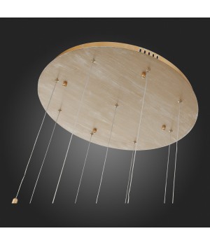 SL1116.203.09 Светильник подвесной ST-Luce Золотой с патиной/Золотой с патиной, Никель LED 9*5W 3000K SALICA-foto12