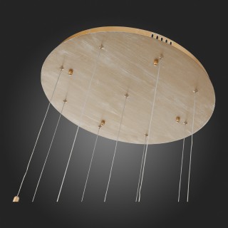 SL1116.203.09 Светильник подвесной ST-Luce Золотой с патиной/Золотой с  патиной, Никель LED 9*5W 3000K SALICA-foto12