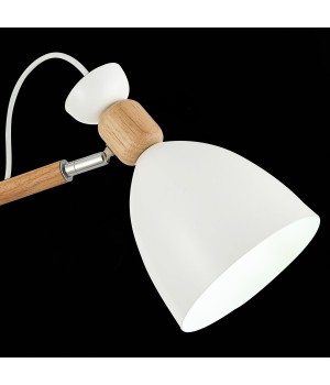 SLE103802-03 Люстра потолочная Светлое дерево, Белый/Белый E27 3*60W BALCAMO-foto6