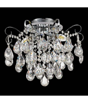 SLE160002-04 Светильник потолочный Хром/Прозрачный E14, LED 4+1*40/5(подсветка)W LITERO-foto11