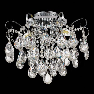 SLE160002-04 Светильник потолочный Хром/Прозрачный E14, LED 4+1*40/5(подсветка)W LITERO-foto11