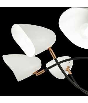 SLE103602-08 Люстра потолочная Черный, Золотой/Белый E14 8*40W SATTA-foto6