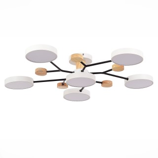 SLE6006-502-06 Светильник потолочный Белый/Белый LED 6*12W 3000K/4500K/6000K FAEMA-foto2