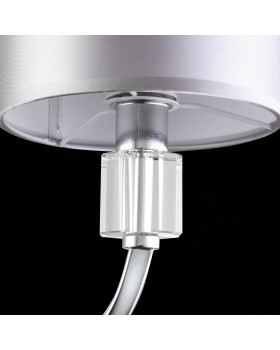 SLE107201-01 Светильник настенный Хром/Светло-серый E14 1*40W SNERE-foto6