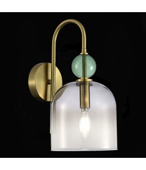 SL2000.211.01 Бра ST-Luce Золотистый/Дымчатый E14 1*40W GEA-foto3