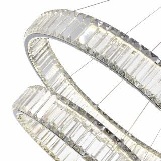 SL1622.103.02 Люстра подвесная ST-Luce Хром/Прозрачный LED 1*70W 4000K TIVOLI-foto3