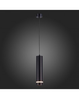 ST115.443.12 Светильник подвесной Черный LED 1*12W 4000K 936Lm Ra>90 120° IP20 D80xH300 165-265V Подвесные светильники-foto5