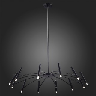 SL1214.402.12 Светильник потолочный ST-Luce Черный/Черный G9 12*5W 4000K SPIDEY-foto6