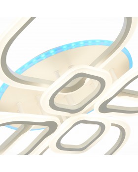 SLE500952-08RGB Светильник потолочный Белый/Белый LED 1*224W RGB 11W 3000-6000K RITA-foto6