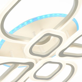 SLE500952-08RGB Светильник потолочный Белый/Белый LED 1*224W RGB 11W 3000-6000K RITA-foto6