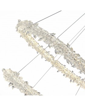 SL6105.203.02 Люстра подвесная ST-Luce Золотистый/Прозрачный LED 1*80W 3000 - 6500K Lucchero-foto6