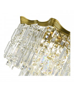 SL1659.302.10 Светильник потолочный ST-Luce Латунь/Прозрачный E14 10*60W OFELIA-foto3