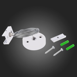 ST030.509.22 Тросовый подвес для трехфазного шинопровода ST-Luce Белый Трехфазная трековая система-foto3