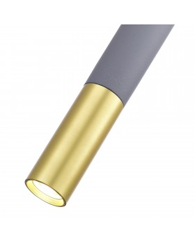 ST154.703.01 Светильник подвесной Серый GU10 1*5W IP20 D55xH410 180-240V Без ламп Подвесные светильники-foto3