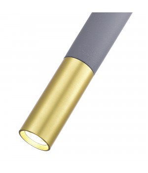 ST154.703.01 Светильник подвесной Серый GU10 1*5W IP20 D55xH410 180-240V Без ламп Подвесные светильники-foto3