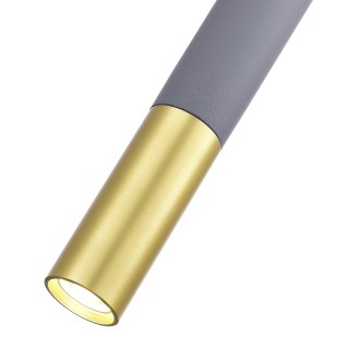 ST154.703.01 Светильник подвесной Серый GU10 1*5W IP20 D55xH410 180-240V Без ламп Подвесные светильники-foto3