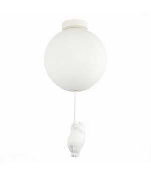 SLE115412-01 Светильник потолочный Белый/Белый E27 1*60W MODENA-foto2