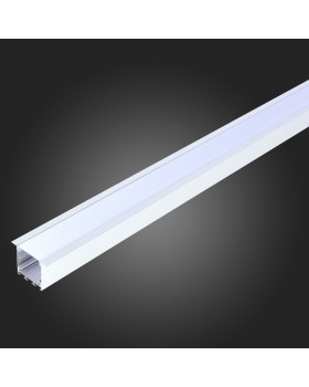 ST017.129.06 Встраиваемый алюминиевый профиль с рассеивателем(к-т: 2 загл.) ST-Luce Алюминий анодированный Светодиодные ленты-foto3