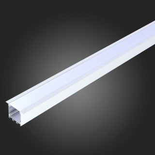 ST017.129.06 Встраиваемый алюминиевый профиль с рассеивателем(к-т: 2 загл.) ST-Luce Алюминий анодированный Светодиодные ленты-foto3