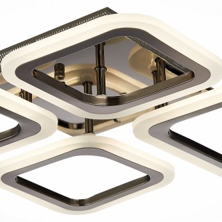 SLE500182-04 Светильник потолочный Темный хром/Белый LED 1*88W 3000-6000K SAMURO-foto5