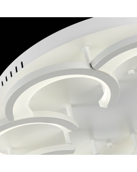 SLE200502-08 Светильник потолочный Белый/Белый LED 1*75W 2700K-6200K BONN-foto3