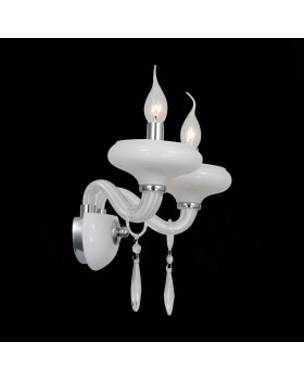 SL756.501.02 Бра ST-Luce Хром, Белый/Белый, Прозрачный E14 2*40W BAMBOLINA-foto6