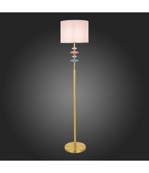 SLE1117-205-01 Торшер Золотистый/Розовый E27 1*40W ATTIC-foto4