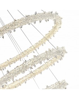 SL6105.203.03 Люстра подвесная ST-Luce Золотистый/Прозрачный LED 1*160W 3000 - 6500K Lucchero-foto6