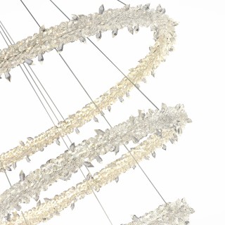 SL6105.203.03 Люстра подвесная ST-Luce Золотистый/Прозрачный LED 1*160W 3000 - 6500K Lucchero-foto6