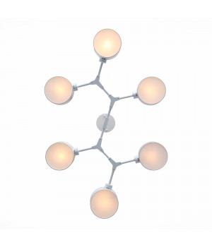 SLE183502-06 Люстра потолочная Белый/Белый E14 6*60W GIMENTO-foto10