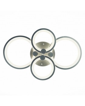 SLE200392-04 Светильник потолочный Серебристый/Белый LED 1*100W 3000-6000K LETO-foto5