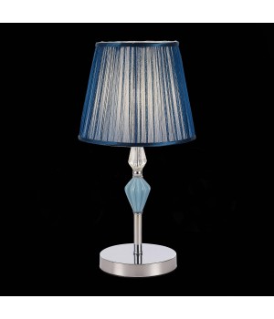 SLE1116-104-01 Прикроватная лампа Хром/Голубой E14 1*40W BALNEA-foto3