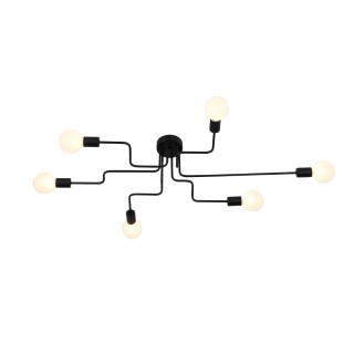 SL419.442.06 Люстра потолочная Черный E27 6*60W ANO-foto22