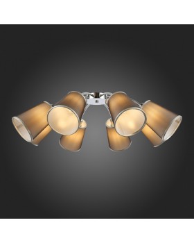 SLE103002-08 Люстра потолочная Хром/Черный E14 8*40W MALEONTE-foto12