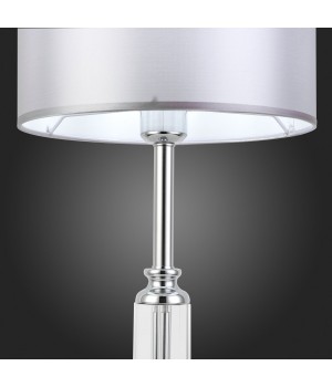 SLE107204-01 Прикроватная лампа Хром/Светло-серый E14 1*40W SNERE-foto12