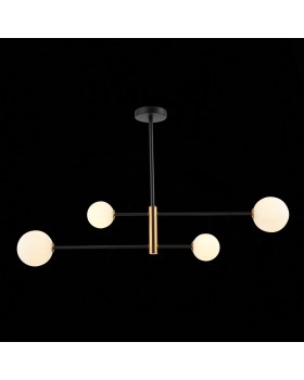 SLE220103-04 Светильник подвесной Черный, Бронза/Белый G9 4*5W ARCOLA-foto5