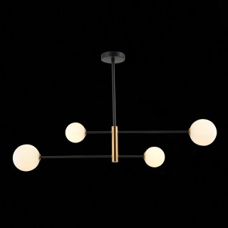 SLE220103-04 Светильник подвесной Черный, Бронза/Белый G9 4*5W ARCOLA-foto5