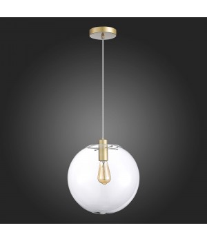 SL1056.233.01 Подвес ST-Luce Золотой/Прозрачный E27 1*60W NOOR-foto7