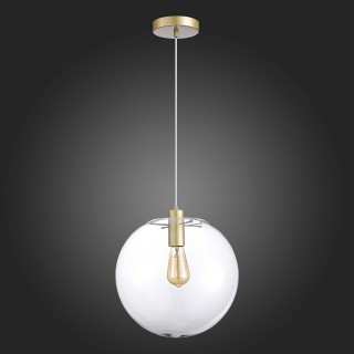 SL1056.233.01 Подвес ST-Luce Золотой/Прозрачный E27 1*60W NOOR-foto7