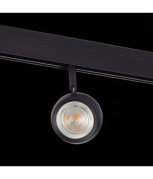 ST355.446.10 Магнитный трековый светильник Черный LED 1*10W 4000K 470Lm Ra>80 36° IP20 L120xW50xH176 48V SKYLINE 48-foto4