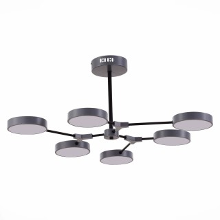 SLE6003-702-06 Светильник потолочный Серый/Серый LED 6*10W MONTA-foto4