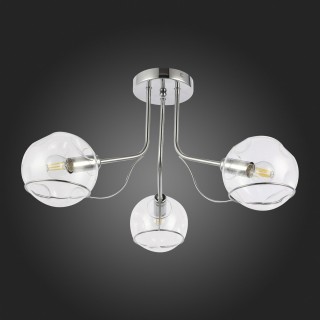 SLE102502-03 Люстра потолочная Хром/Прозрачный E14 3*40W BACA-foto8