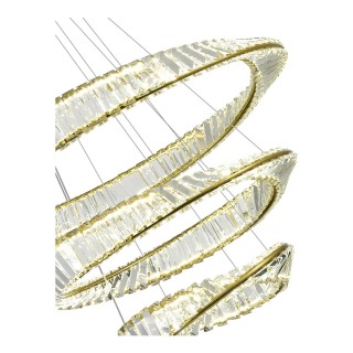 SL6204.301.03 Светильник подвесной ST-Luce Латунь/Прозрачный LED 1*97W 4000K RITORTO-foto3