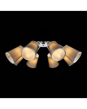 SLE103002-08 Люстра потолочная Хром/Черный E14 8*40W MALEONTE-foto6