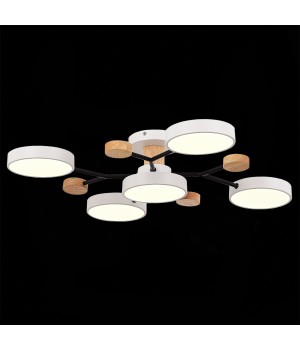 SLE6006-502-05 Светильник потолочный Белый/Белый LED 5*12W 3000K/4500K/6000K FAEMA-foto6