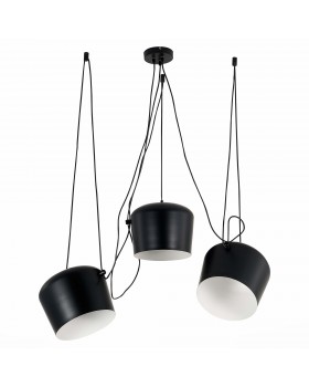 SLE120643-03 Светильник подвесной Черный/Черный E27 3*40W TRIESTE-foto2
