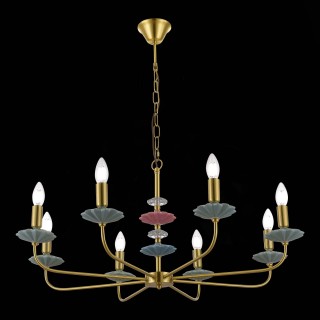 SLE1117-203-08 Люстра подвесная Золотистый E14 8*40W ATTIC-foto6